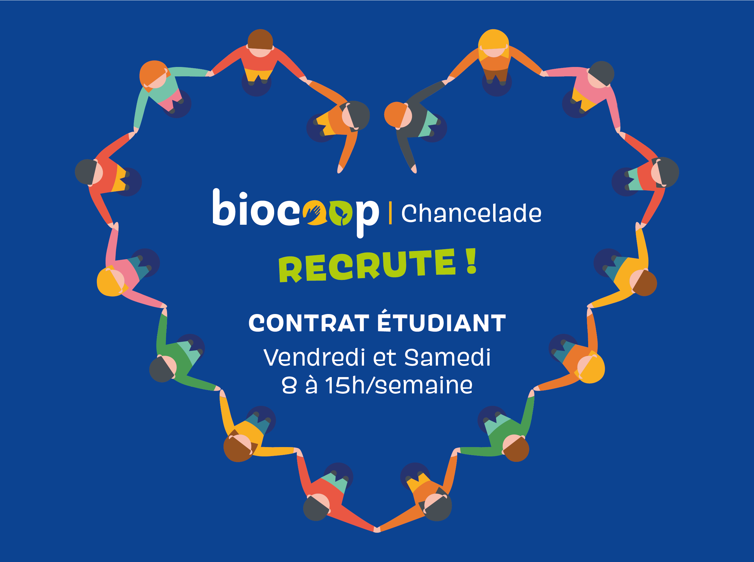 Votre magasin Biocoop Chancelade recrute ! 