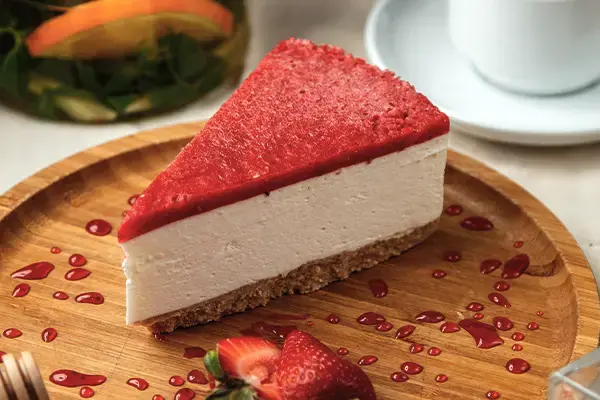 Faisselle de brebis façon cheesecake